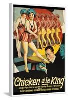 Chicken a La King-null-Framed Art Print