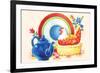 Chicken Casserole Dish and Teapot-null-Framed Premium Giclee Print