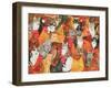 Chicken-Cats-Ditz-Framed Giclee Print