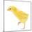 Chicken Chick in Studio-null-Mounted Photographic Print