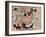 Chicken Collage 1-The Saturday Evening Post-Framed Giclee Print