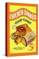 Chicken Dinner Good Candy-null-Stretched Canvas