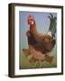 Chicken Family, 2016-Pat Scott-Framed Giclee Print