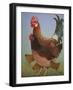 Chicken Family, 2016-Pat Scott-Framed Giclee Print