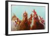 Chicken for Dinner-Lucia Heffernan-Framed Art Print