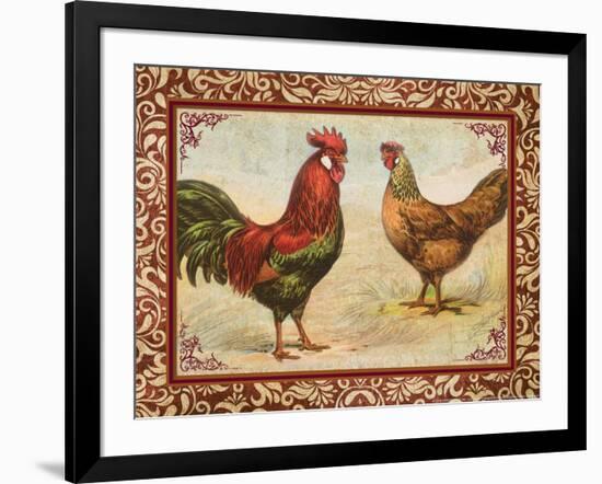 Chicken I-null-Framed Art Print