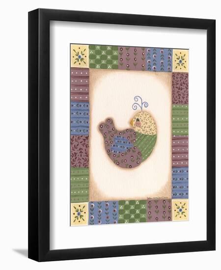 Chicken II-Debbie McMaster-Framed Premium Giclee Print