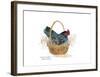 Chicken in a Basket-Robert A^ Fleming-Framed Art Print