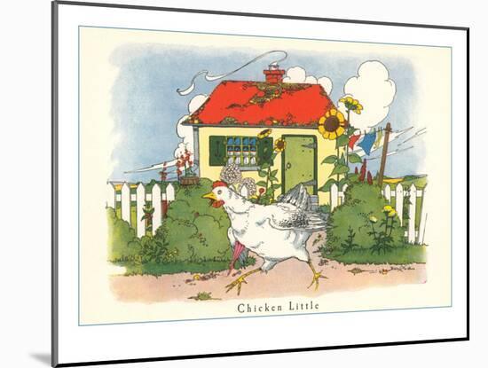 Chicken Little-null-Mounted Art Print