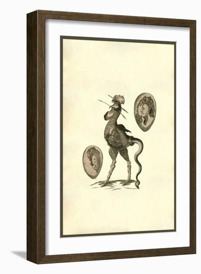 Chicken Man-Ulisse Aldrovandi-Framed Art Print