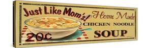 Chicken Noodle Soup-Catherine Jones-Stretched Canvas