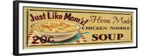 Chicken Noodle Soup-Catherine Jones-Framed Premium Giclee Print