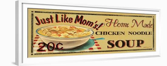 Chicken Noodle Soup-Catherine Jones-Framed Premium Giclee Print