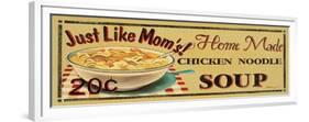 Chicken Noodle Soup-Catherine Jones-Framed Premium Giclee Print