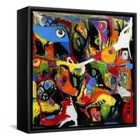 Chicken Out-Martin Kalhoej-Framed Stretched Canvas