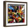 Chicken Out-Martin Kalhoej-Framed Art Print