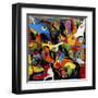 Chicken Out-Martin Kalhoej-Framed Art Print