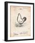 Chicken Patent-Cole Borders-Framed Art Print