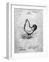 Chicken Patent-Cole Borders-Framed Art Print