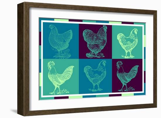 Chicken Pop 2-null-Framed Giclee Print