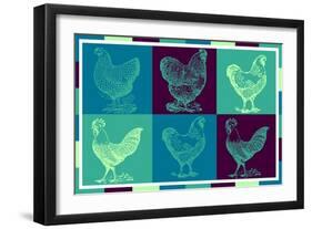 Chicken Pop 2-null-Framed Giclee Print