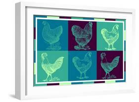 Chicken Pop 2-null-Framed Giclee Print