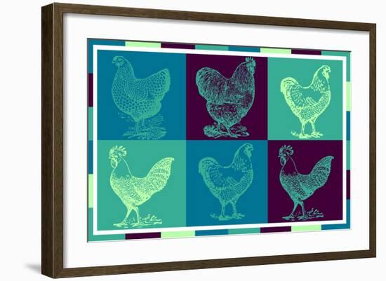 Chicken Pop 2-null-Framed Giclee Print