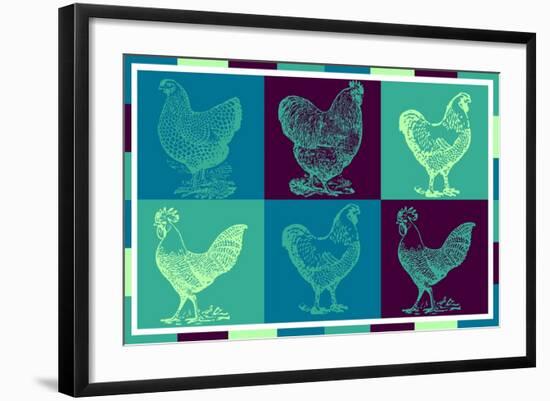 Chicken Pop 2-null-Framed Giclee Print