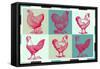 Chicken Pop 3-null-Framed Stretched Canvas