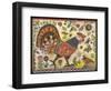 Chicken Rorie Color-Jill Mayberg-Framed Giclee Print