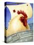 Chicken Ship-Will Bullas-Stretched Canvas