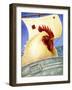 Chicken Ship-Will Bullas-Framed Premium Giclee Print