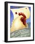 Chicken Ship-Will Bullas-Framed Premium Giclee Print