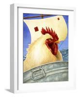 Chicken Ship-Will Bullas-Framed Giclee Print