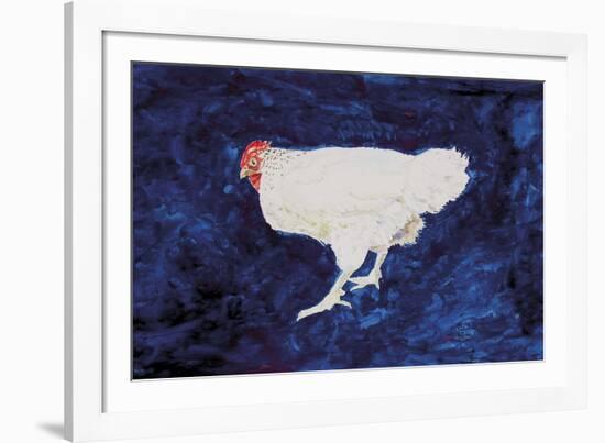 Chicken Sketch-Micheal Zarowsky-Framed Giclee Print