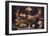 Chicken, Still Life, Paint on Wood, 1639-Peter Binoit-Framed Giclee Print