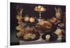 Chicken, Still Life, Paint on Wood, 1639-Peter Binoit-Framed Giclee Print