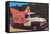 Chicken Truck-null-Framed Stretched Canvas