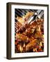 Chicken Wings on Barbecue Rack-Paul Williams-Framed Photographic Print