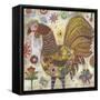 Chicken Yellow Color-Jill Mayberg-Framed Stretched Canvas