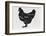 Chicken-null-Framed Art Print