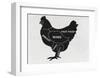 Chicken-null-Framed Art Print
