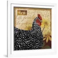 Chicken-Fiona Stokes-Gilbert-Framed Giclee Print