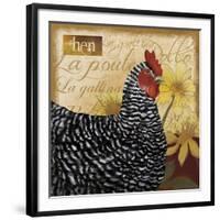 Chicken-Fiona Stokes-Gilbert-Framed Giclee Print