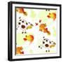 Chickens, Cows, Ducks-null-Framed Premium Giclee Print