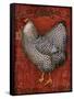 Chickens & Roosters-Kate Ward Thacker-Framed Stretched Canvas