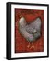 Chickens & Roosters-Kate Ward Thacker-Framed Giclee Print