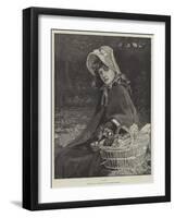 Chickens-William Hippon Gadsby-Framed Giclee Print