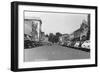 Chico, California Main Street View Photograph - Chico, CA-Lantern Press-Framed Art Print