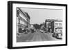 Chico, California Main Street View Photograph - Chico, CA-Lantern Press-Framed Art Print